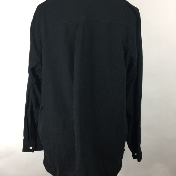 Quacker Factory Black Rhinestone Studded Shirt 1X - Picture 7 of 8